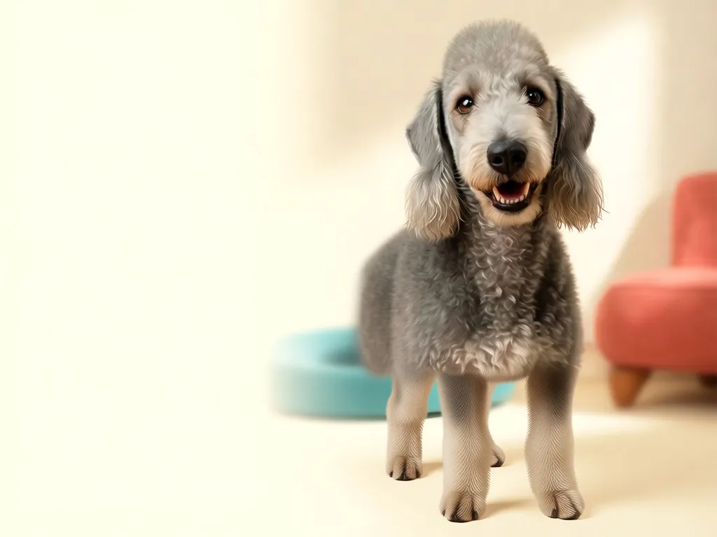 Bedlington Terrier dog name generator visual