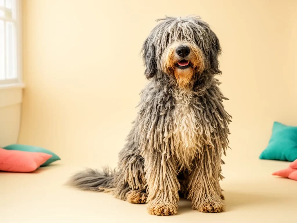 Bergamasco Sheepdog dog name generator visual