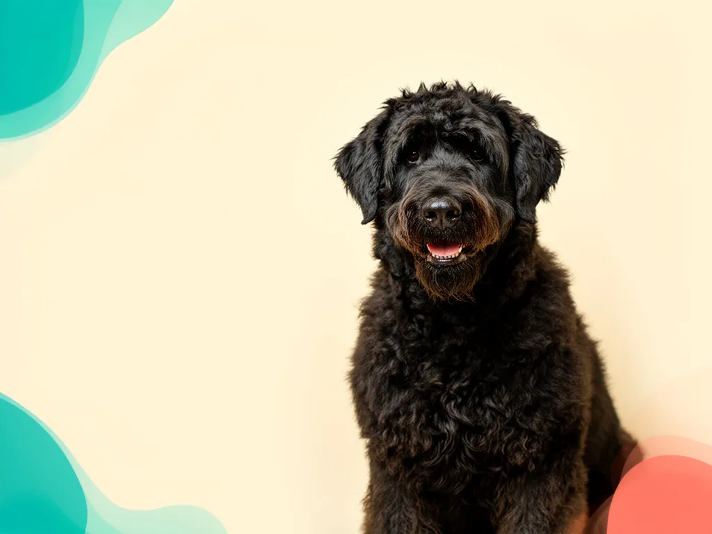 Black Russian Terrier dog name generator visual