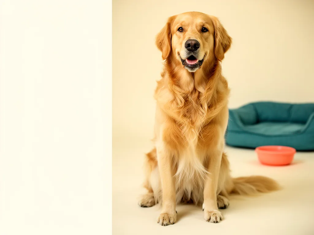 Golden Retriever dog name generator visual