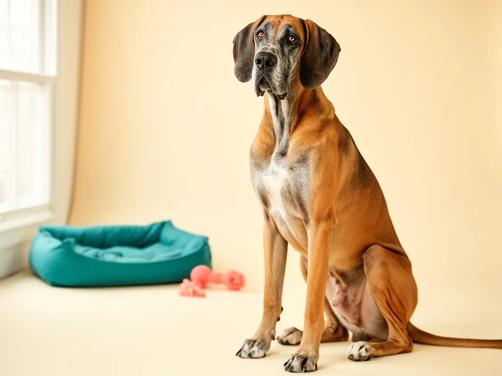 Great Dane dog name generator visual