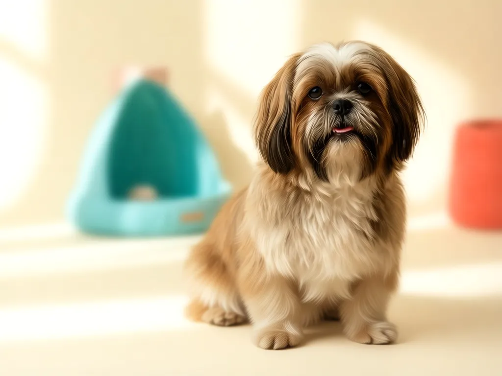Lhasa Apso dog name generator visual