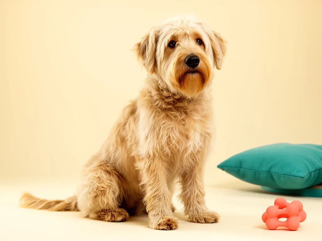 Soft Coated Wheaten Terrier dog name generator visual