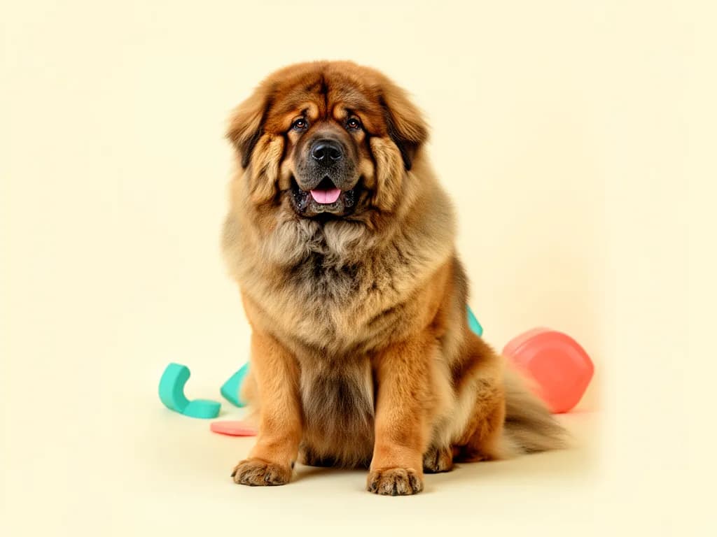 Tibetan Mastiff dog name generator visual