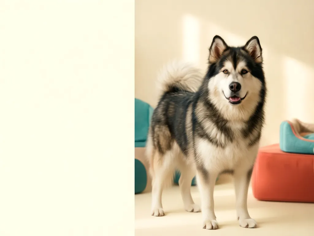 Alaskan Malamute dog name generator visual