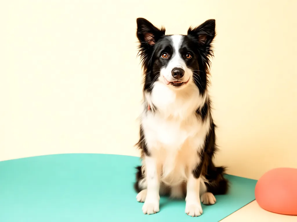 Border Collie dog name generator visual