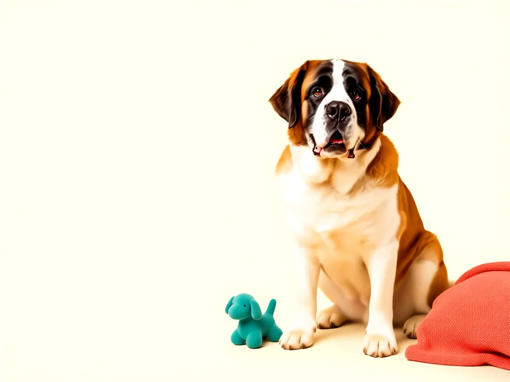 Saint Bernard dog name generator visual